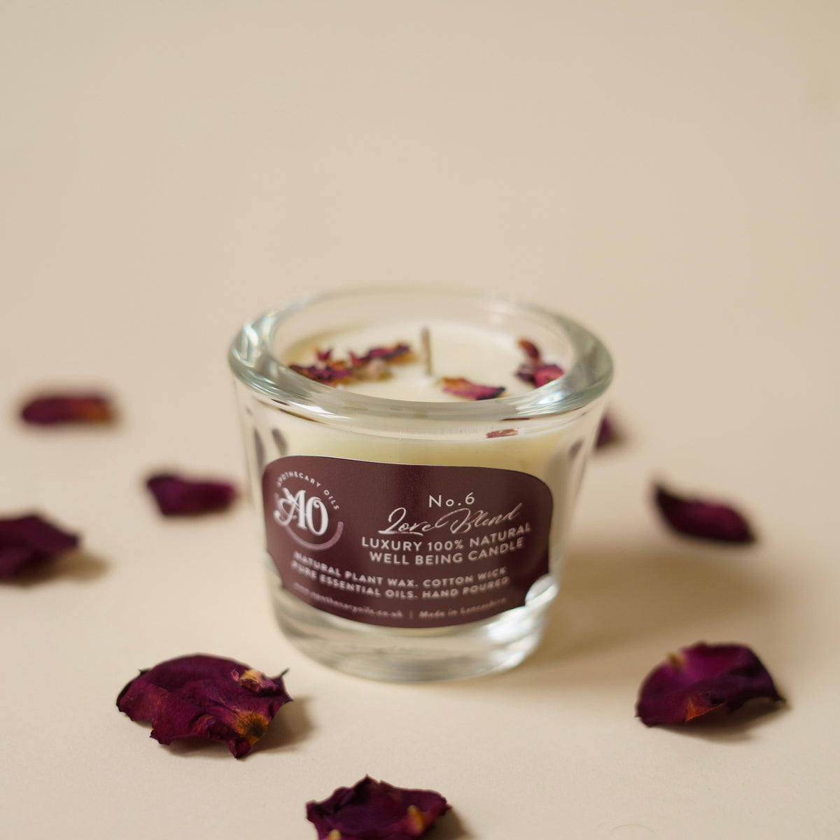Aromatherapy Candle in No.6 Love Blend