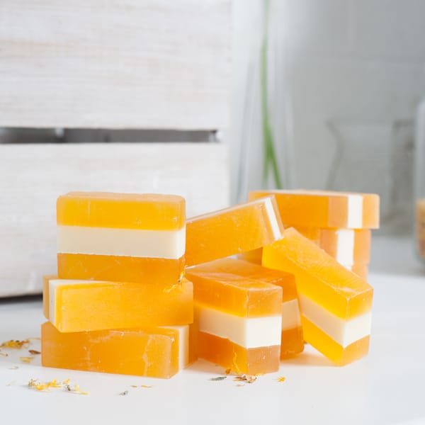 Handmade Organic Lemongrass Soap Bar image 2