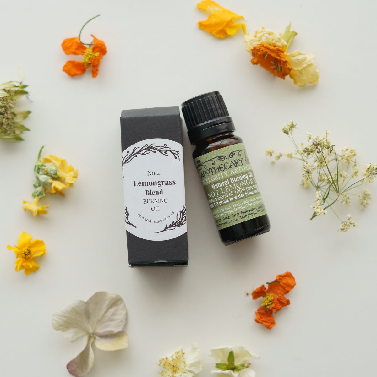 Natural Burning Oil No.2 Lemongrass blend