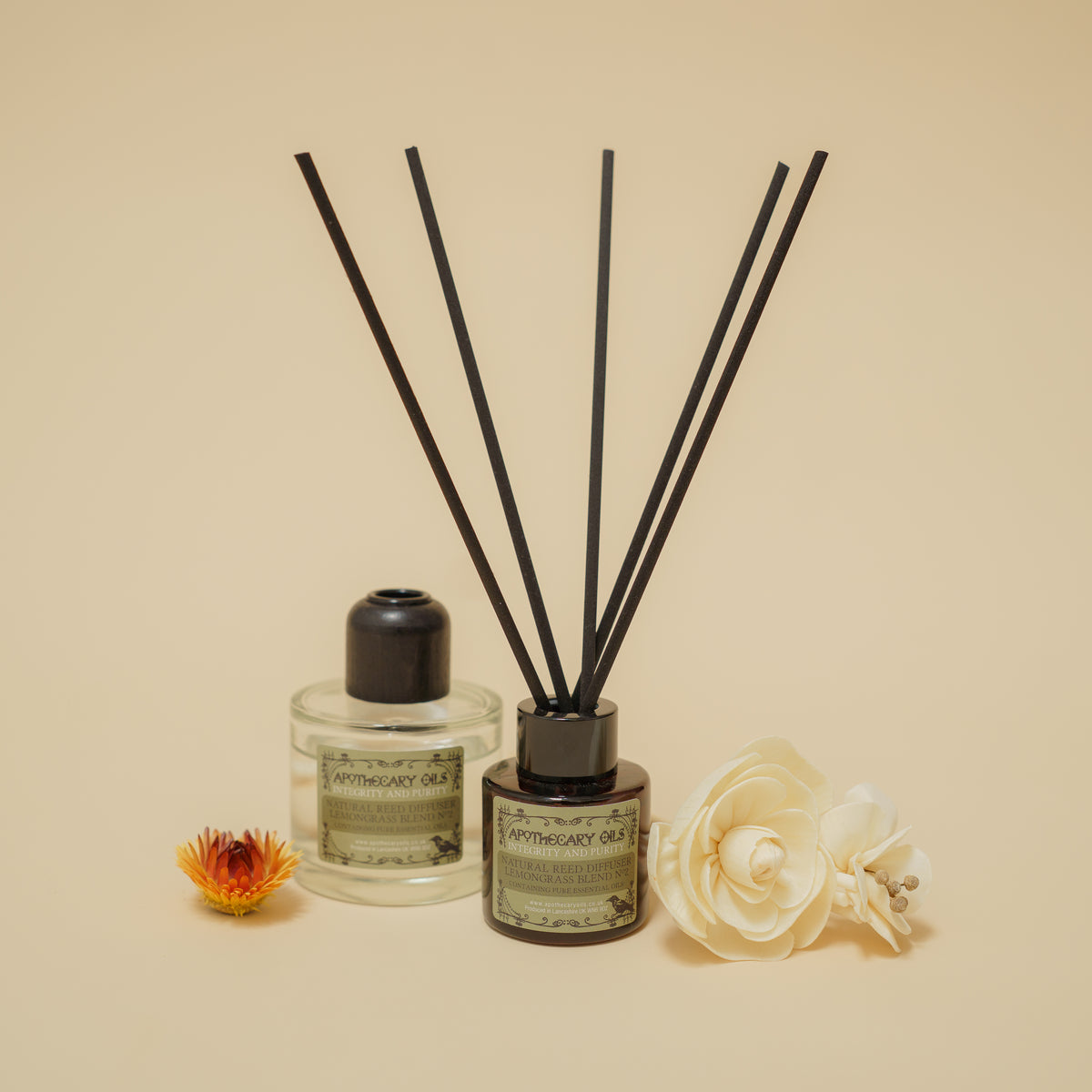 Natural Reed diffuser No.2 Lemongrass Blend