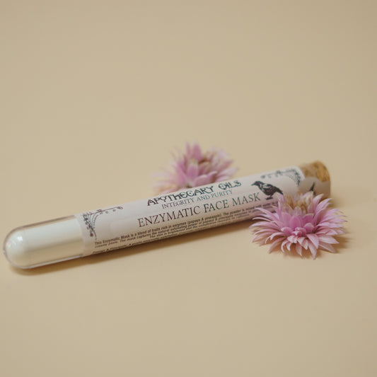 Enzymatic Face Mask Powder in Test Tube