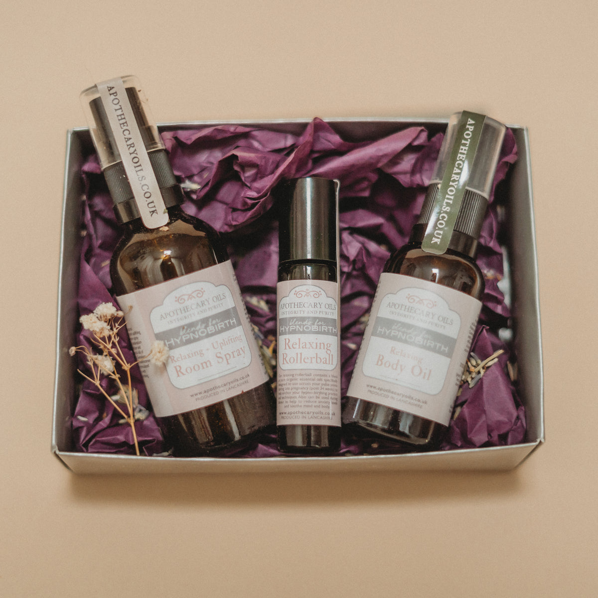 Aromatherapy Products for Hypnobirth Set