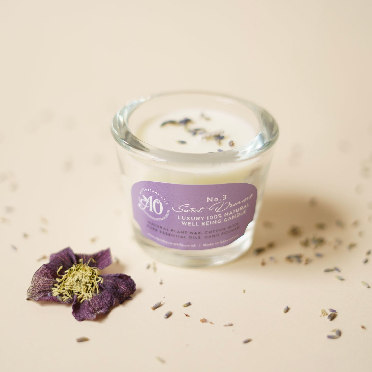 Aromatherapy Candle in No.3 Sweet Dreams Blend