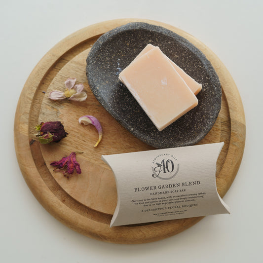 Handmade Organic Flower Garden Soap Bar image 1