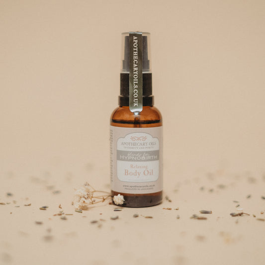 Products for use with Hypno-birthing techniques-Relaxing Body Oil