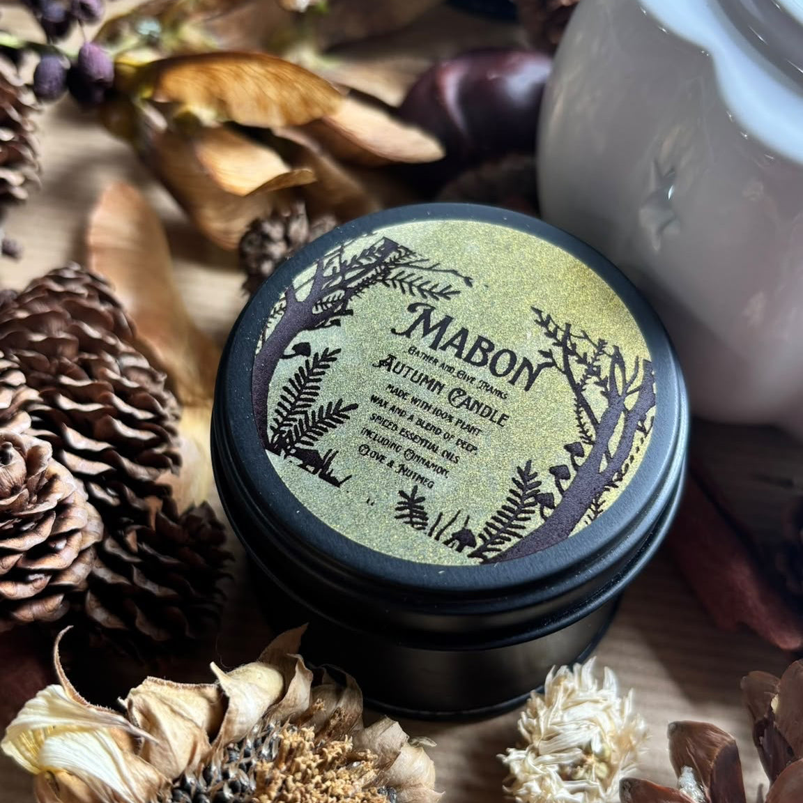 Aromatherapy Candle in Mabon