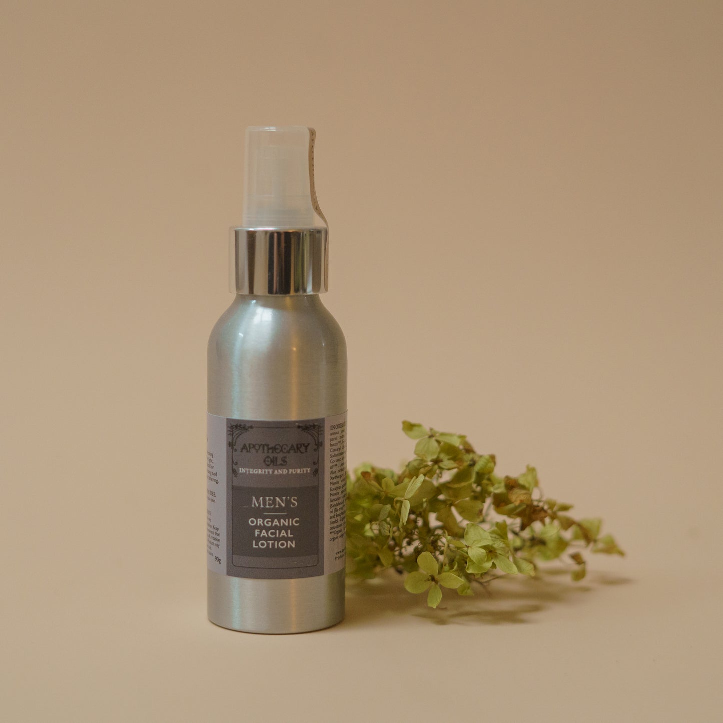Organic Facial Lotion No.1 for Men